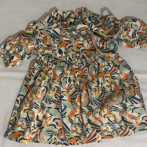 NWT COCO AU LAIT Hummingbird Print Dress Size 9M